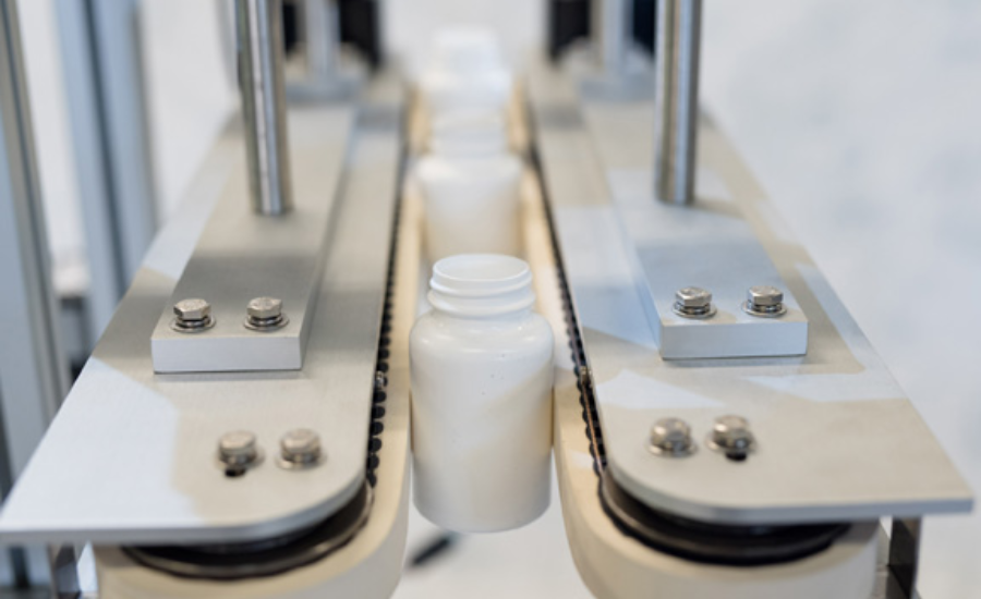 Deitz Co.'s Pharmafill BCV1 Bottomless Conveyor Helps with FDA Compliance
