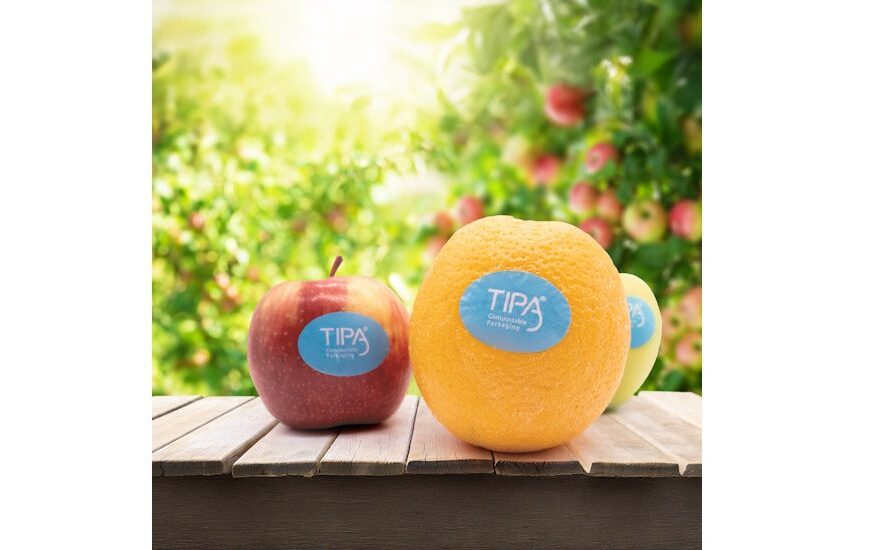 TIPA Compostable Packaging Launches Home-Compostable Label for Fresh Produce