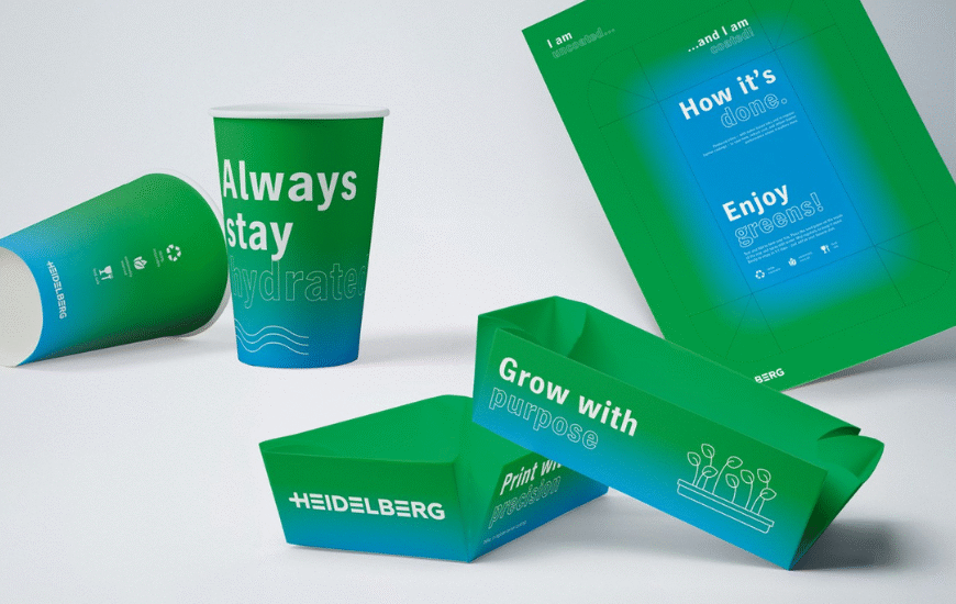 HEIDELBERG and Solenis Present New Process for Producing Barrier-Coated Paper Packaging