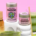 Muma Matcha Serves Up Playful Pink Packaging