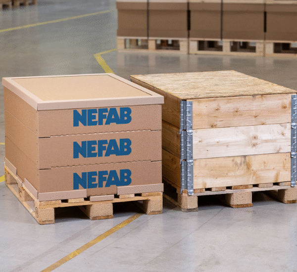Nefab Launches Next-Gen EdgePak Collar as Alternative to Wooden Pallet Collars