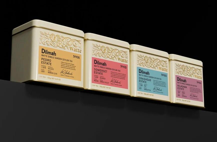 Pack of the Month: Dilmah Tea Inspired By Whisky Labels
