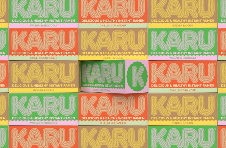 Karu Reimagines Ramen Packaging With Noodle-y Appeal