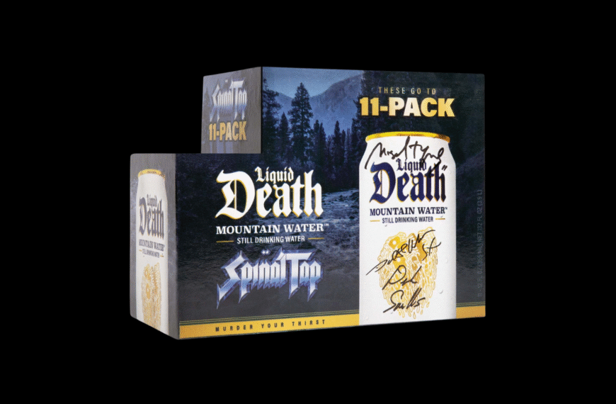 Liquid Death: These Packs Go To 11