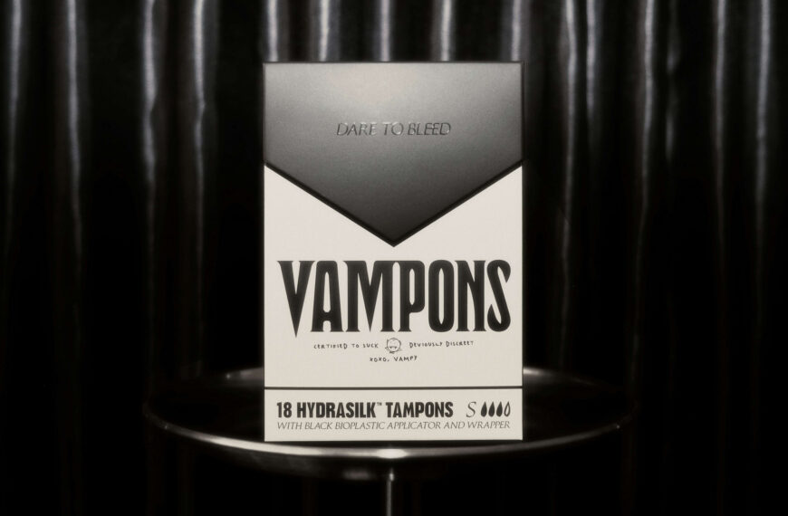 AWP’s Vampons Redefines Period Care with Vampire-Inspired Packaging