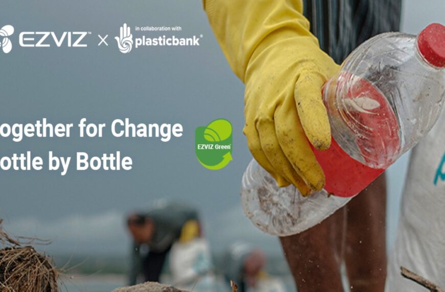 Ezviz partners Plastic Bank to combat plastic pollution