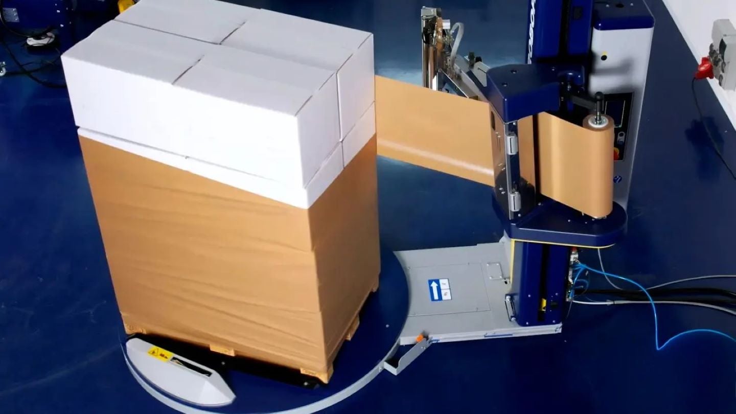 YPS introduces paper pallet wrapping solution