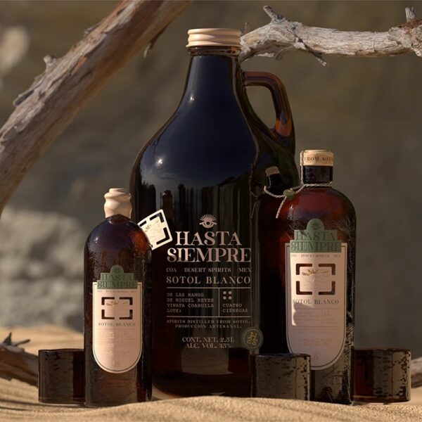 Hasta Siempre Sotol Bottles Up Desert Spirit with a Shot of Style