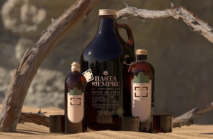 Hasta Siempre Sotol Bottles Up Desert Spirit with a Shot of Style