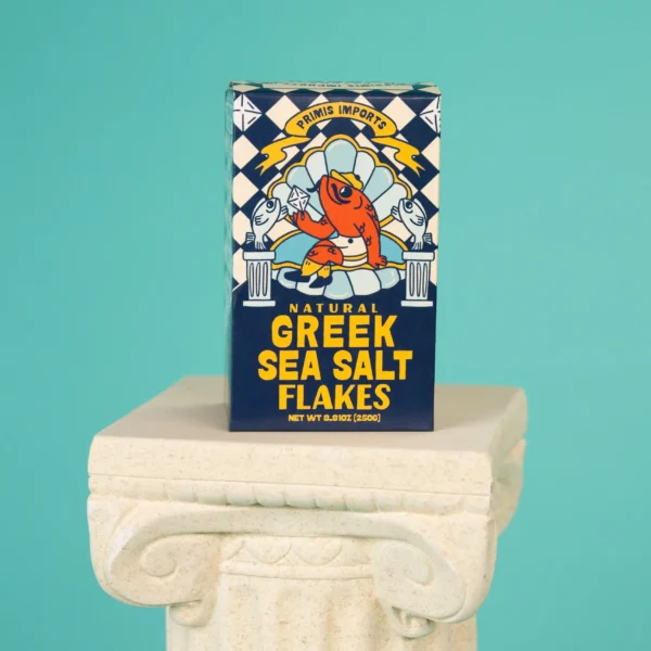 A Salt with Style: Primis Brings Greek Charm to the Shelf