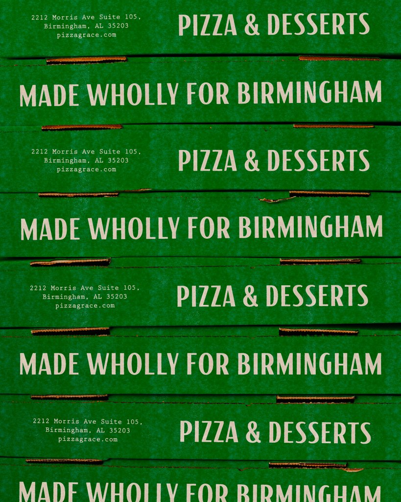 Pizza Grace Serves Up Branding with a Slice of Style