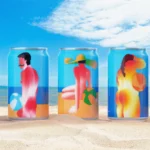 Nude Mood’s Cans Make a Splash with Sunsoaked Design