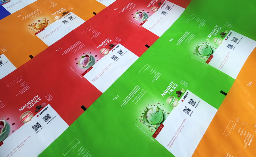 Creating Metallized Colors on Flexible Packaging Using Standard Process Inks