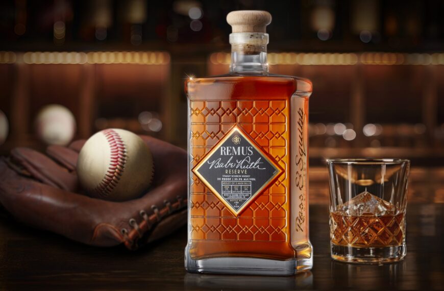 Remus Debuts Baseball-Inspired Bottle for The Bambino