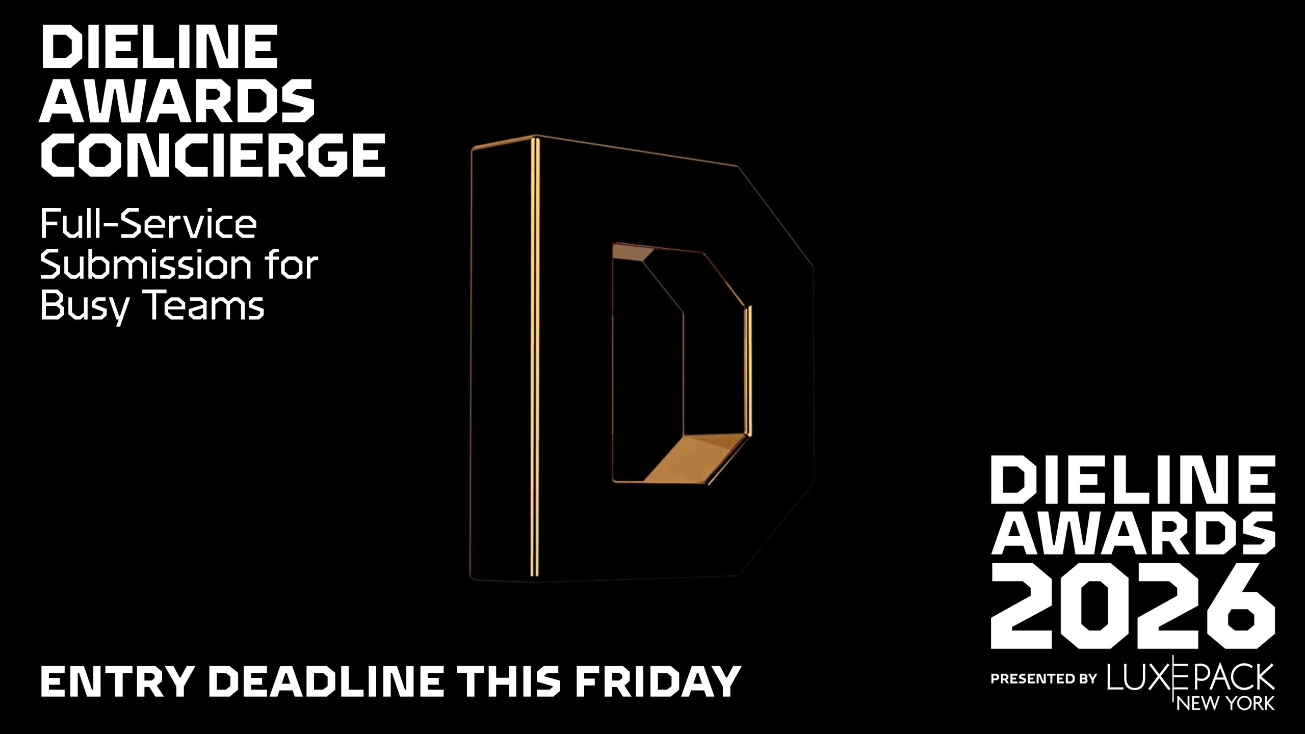 DIELINE Awards Concierge: Full-Service Submission Built for Busy Teams