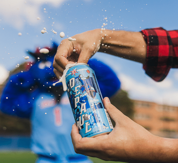 DePaul Athletics Launches Co-Branded Beer Cans with Revolution Brewing