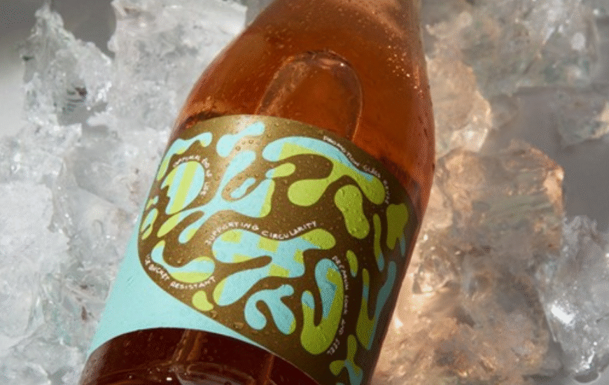 Fedrigoni Advances Circularity with Wash-Off Labels for Glass Bottles