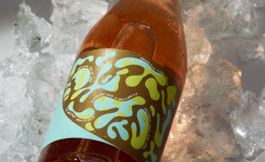 Fedrigoni Advances Circularity with Wash-Off Labels for Glass Bottles