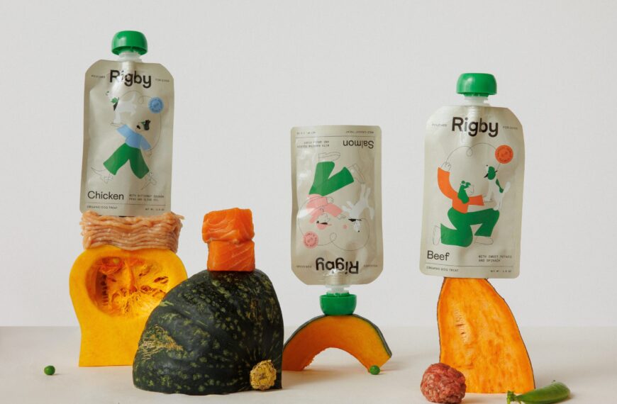 Rigby Packages Dog Food In Squeezable Pouches