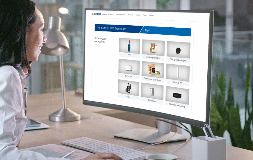 HERMA Launches Digital GreenGuide on Sustainable Self-Adhesive Labels