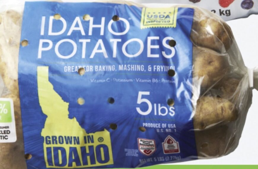 Emerald Packaging and Walmart launch 30% PCR potato bag 