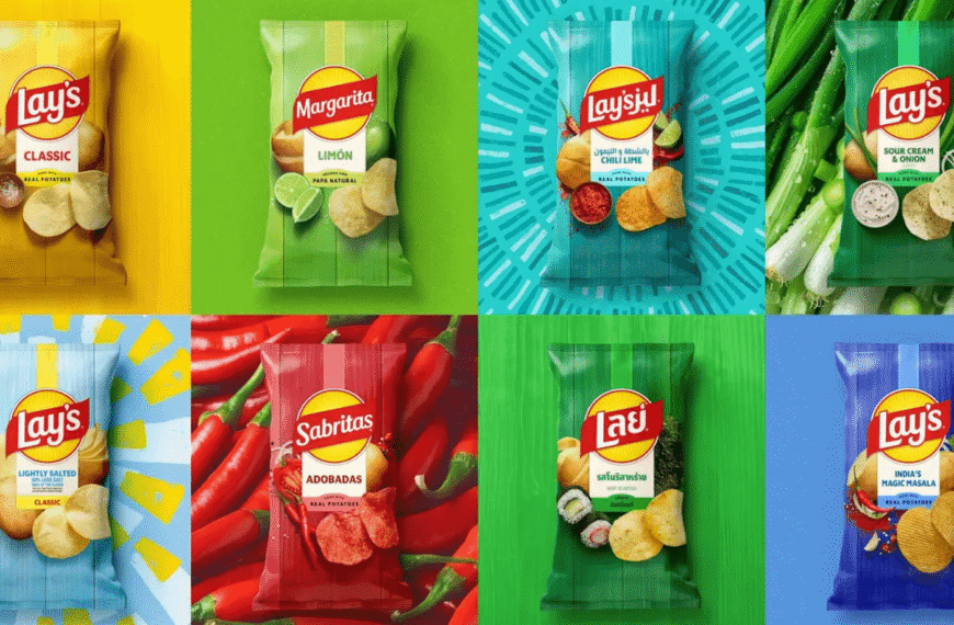 Lay’s, a PepsiCo brand, rolled out its largest pack redesign in nearly 100 years