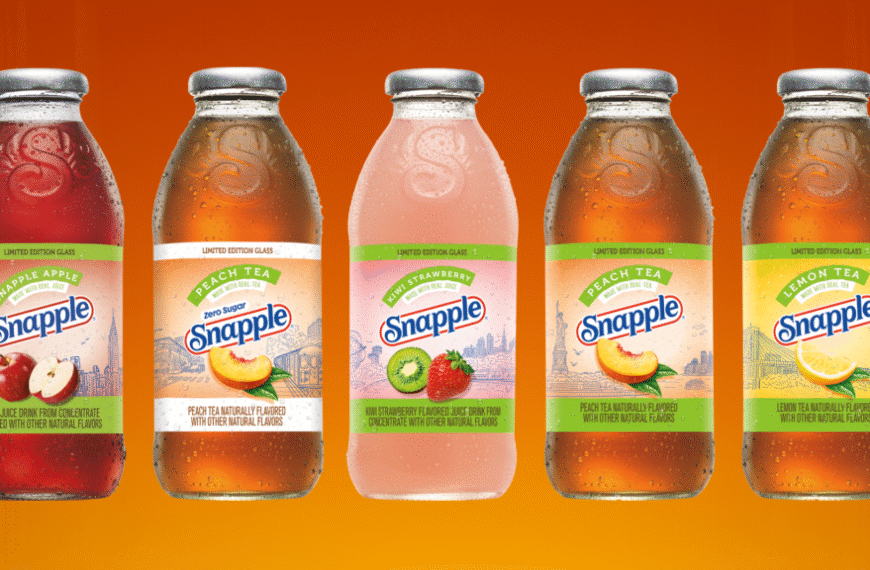 Snapple Glass Bottles Are (Kinda) Back