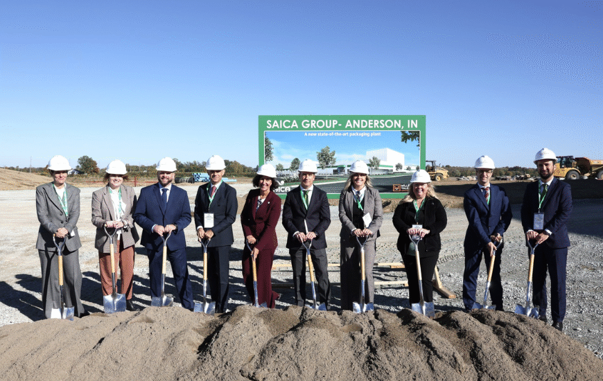 Saica Group Breaks Ground on Corrugated Packaging Facility in Indiana
