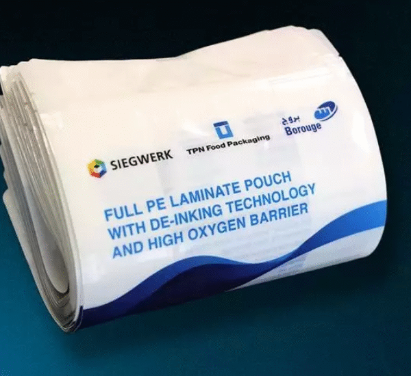 Siegwerk, Borouge and TPN Collaborate on Mono-Material Barrier Stand-Up Pouch