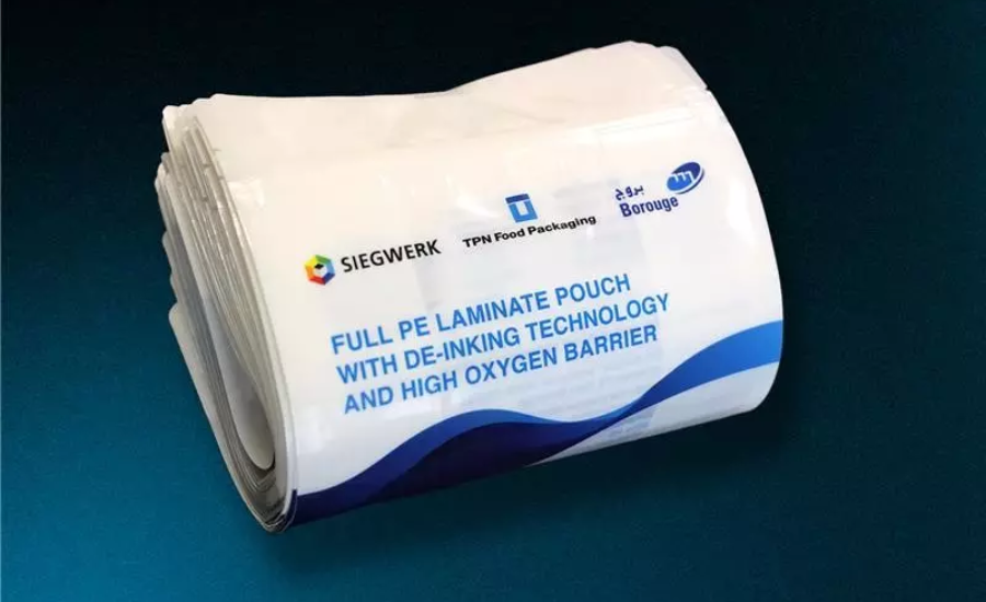 Siegwerk, Borouge and TPN Collaborate on Mono-Material Barrier Stand-Up Pouch