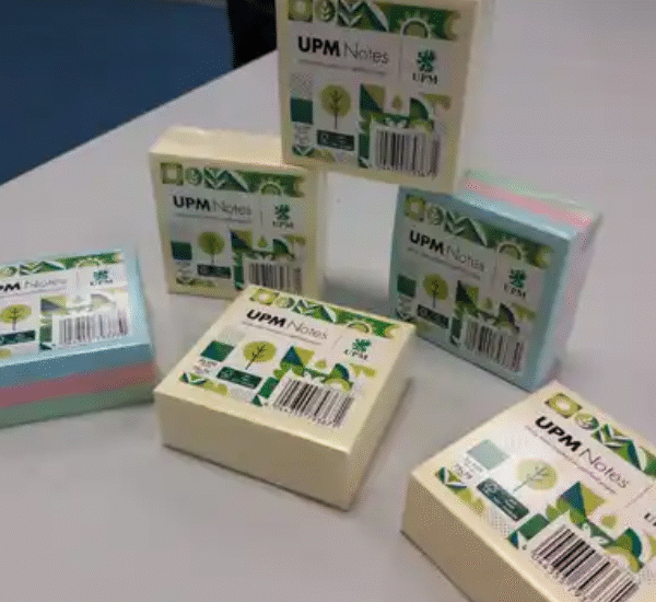 one.five and UPM Partner to Develop Paper-Based Packaging for Sticky Notes