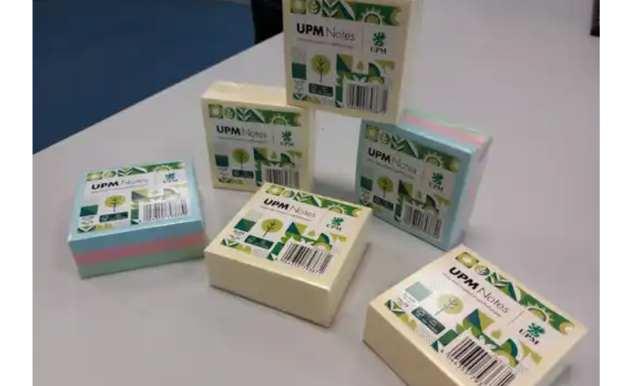 one.five and UPM Partner to Develop Paper-Based Packaging for Sticky Notes