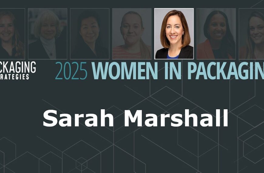 Women in Packaging: Sarah Marshall, Interim Senior Vice President of Polyethylene Sales and Marketing , NOVA Chemicals