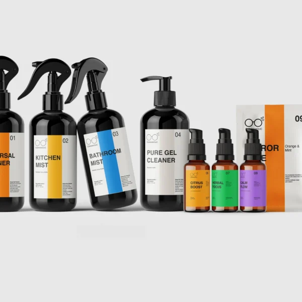 Cleanaholic Bottles Up a Highly Organized Design System