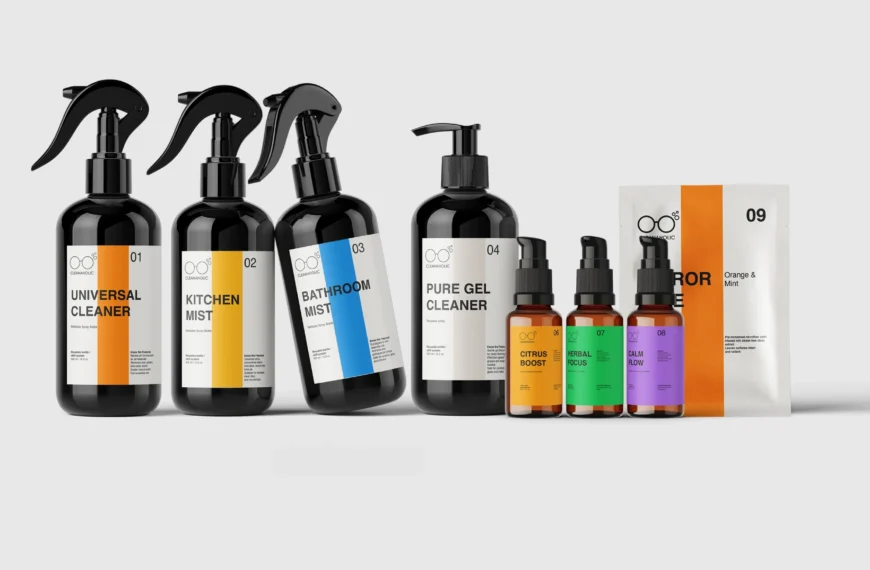 Cleanaholic Bottles Up a Highly Organized Design System