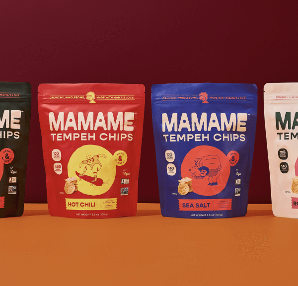 Mamame Chips Serve Up a Snackable Look with Serious Character