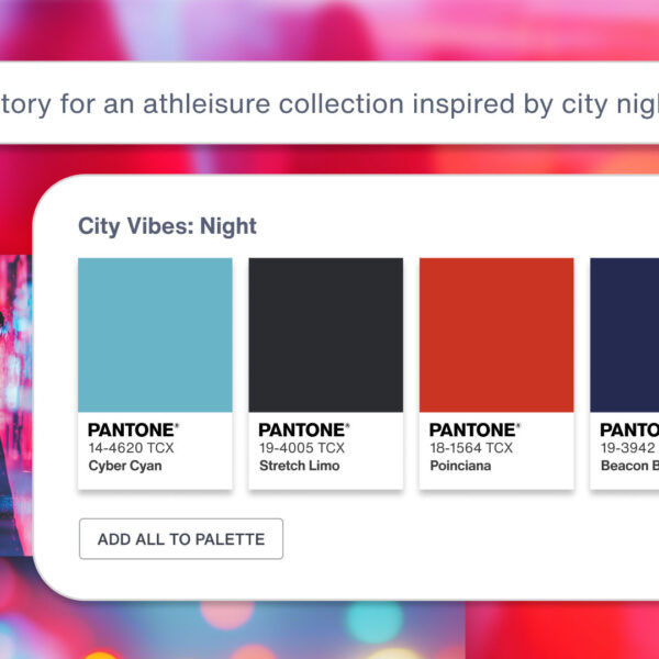 Pantone Announces AI-Powered Palette Generator