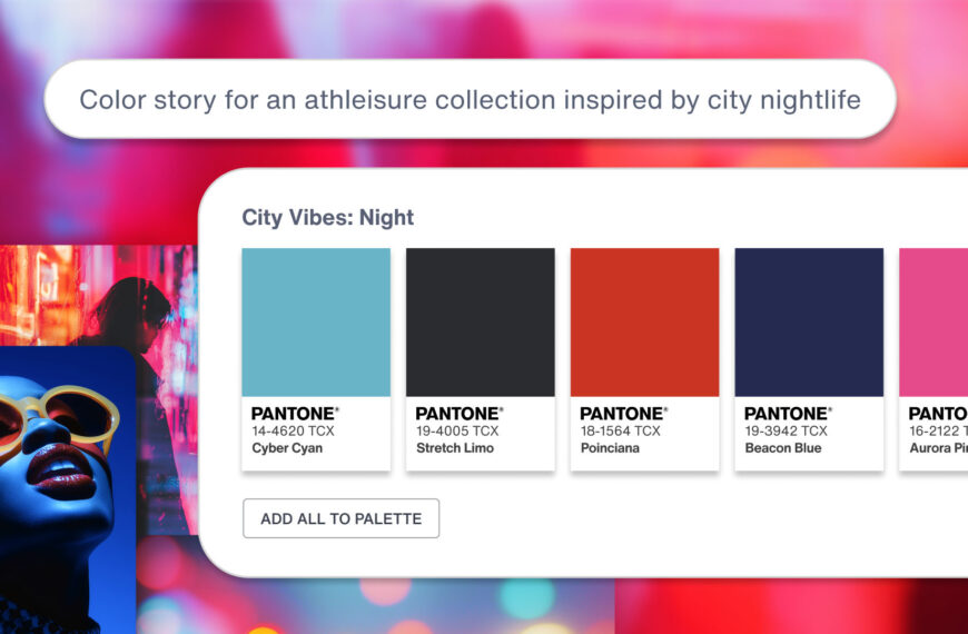 Pantone Announces AI-Powered Palette Generator