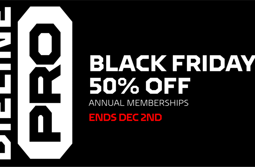 DIELINE PRO: Black Friday Sale Starts Now — 50% Off Annual Memberships