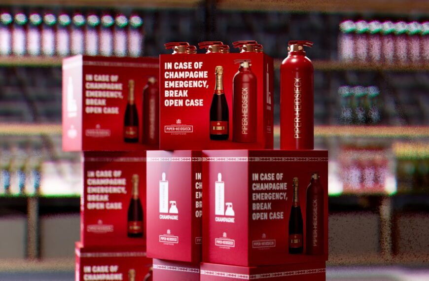 That’s No Fire Extinguisher, That’s a Bottle of Champagne