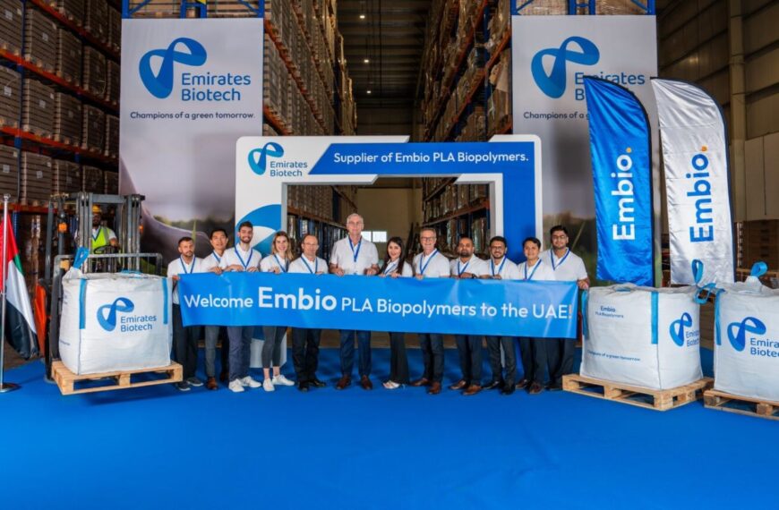Emirates Biotech rolls out locally made PLA biopolymers in UAE 
