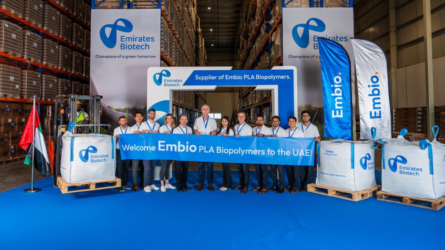 Emirates Biotech rolls out locally made PLA biopolymers in UAE