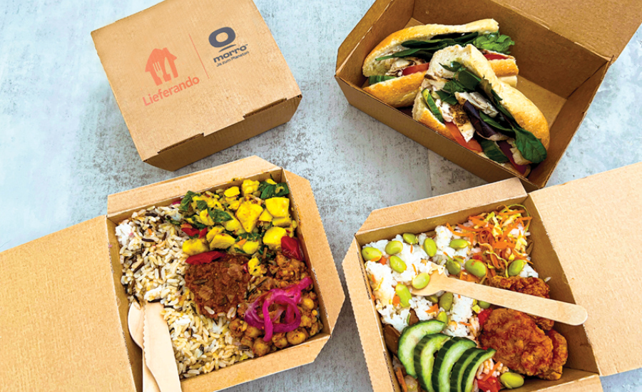 Lieferando Rolls Out Delivery Boxes with Xampla's Morro Coating