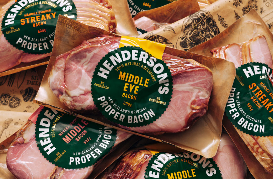 Henderson’s Proper Bacon Sizzles with Fresh, New Look
