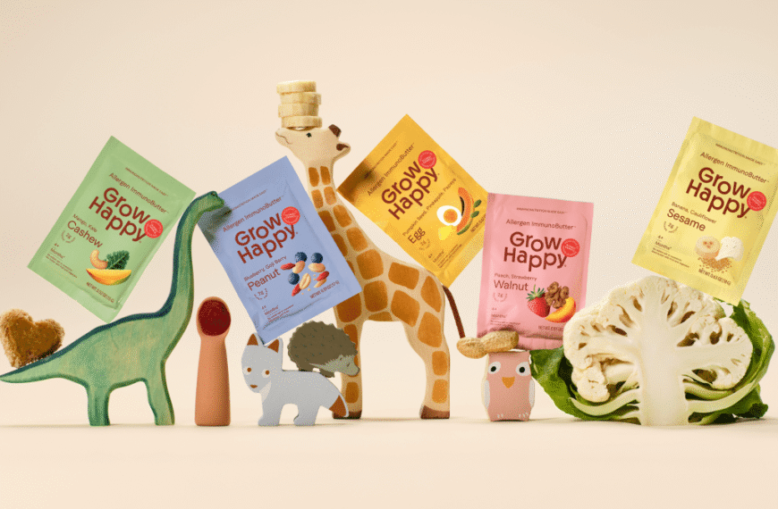 Not Allergic to Good Design, Wedge Puts A Spin On Baby Health For GrowHappy 