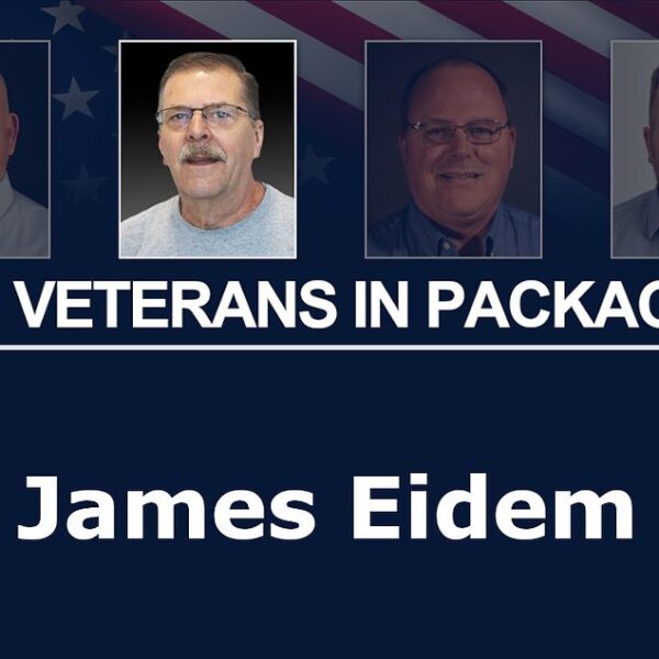 Veterans in Packaging: James Eidem, Mechanical Assembler at SOMIC Packaging
