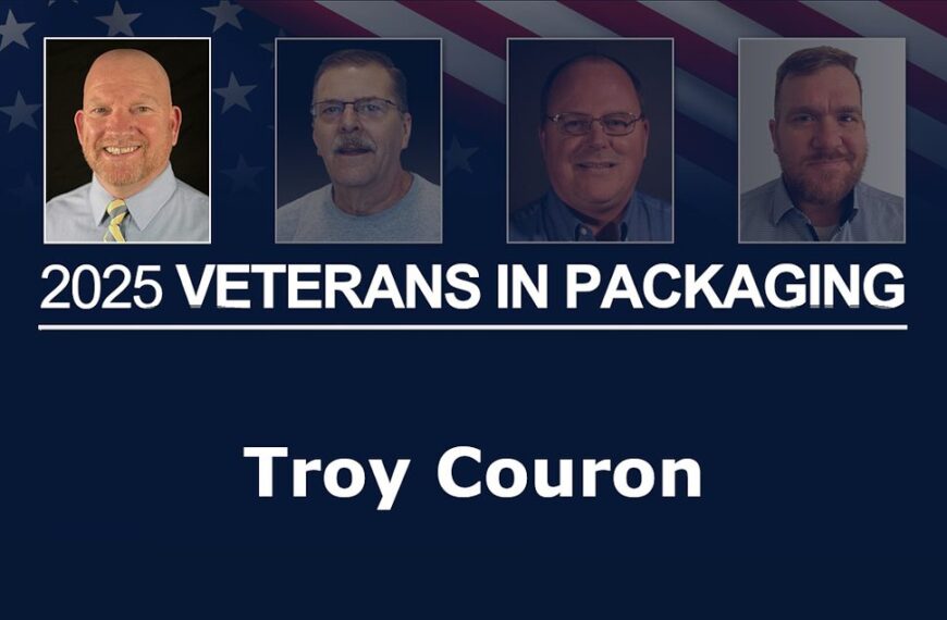 Veterans in Packaging: Troy Couron, National Accounts Sales Manager, West, for Texwrap
