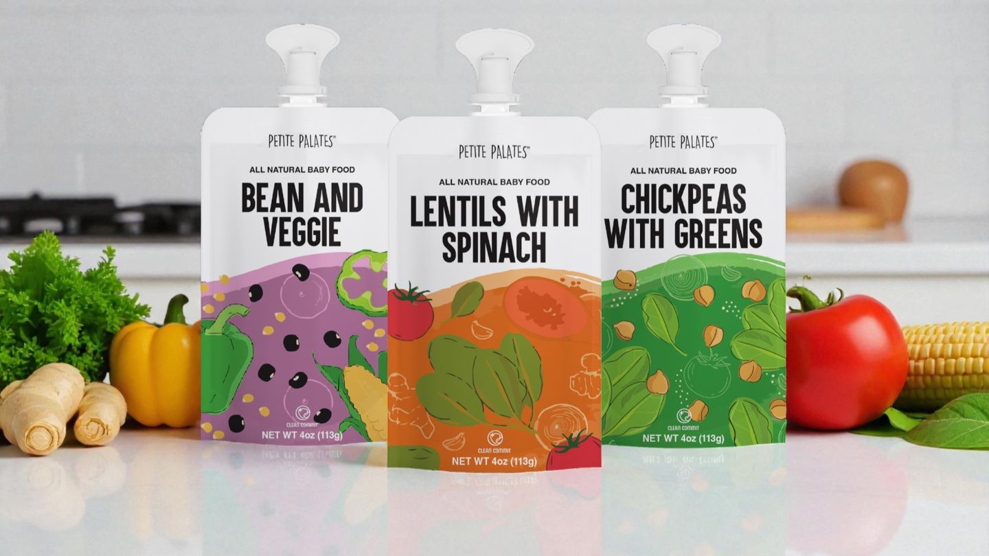 Petite Palates launches baby meals using SIG aseptic pouches in US  