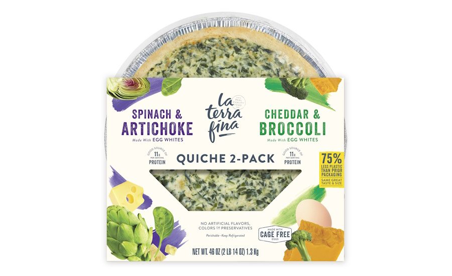 La Terra Fina rolls out reduced-plastic packaging for its signature quiches