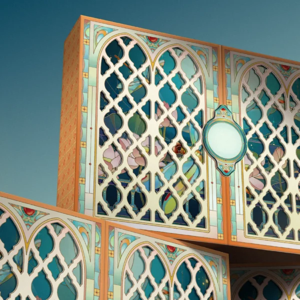 Stained-Glass Window or Mooncake Packaging? Illustrator Meow Meow Asks, ‘Why Not Both?’